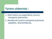 Turizmo transporto priemonių analizė su pasiūlymu 4 puslapis