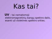 Ultravioletiniai spinduliai (UV) 2 puslapis
