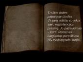 V. Mykolaitis-Putinas "Altorių šešėly". Liudo Vasario laisvėjimo kelias 13 puslapis