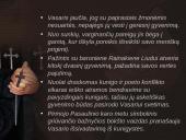 V. Mykolaitis-Putinas "Altorių šešėly". Liudo Vasario laisvėjimo kelias 9 puslapis