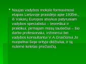 Vadybos mokslas Lietuvoje 7 puslapis