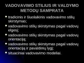 Vadovavimas ir vadovų tipai 6 puslapis