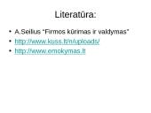 Valdymo procesas ir valdymo funkcijos 14 puslapis