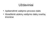 Valdymo procesas ir valdymo funkcijos 3 puslapis