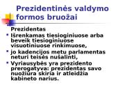 Valdymo sistemos. Institucinių modelių įtaka demokratijos stabilumui 7 puslapis