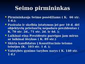 Valdžių padalijimo principo įgyvendinimas Lietuvos Respublikoje 20 puslapis