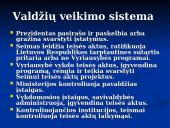 Valdžių padalijimo principo įgyvendinimas Lietuvos Respublikoje 7 puslapis