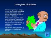 Valstybė ir jos biudžetas 12 puslapis