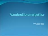 Vandenilio energija