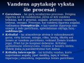 Vandens apytaka, antropogeninis poveikis ir gamtinių išteklių panaudojimas 12 puslapis