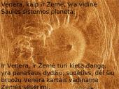 Venera - Saulės sistemos planeta 7 puslapis