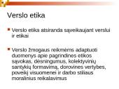 Verslo etika užsienio ir Lietuvos autorių darbuose 2 puslapis