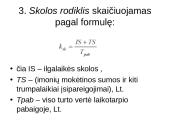 Verslo plano struktūra, pagrindinės dalys ir priedai 18 puslapis