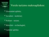 Verslo turizmo ir makroaplinkos santykis 15 puslapis