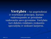Vertybių sistema karjeroje 2 puslapis