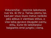 Viduramžiai, Romanika ir Gotika 2 puslapis