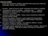 Viešbučio pristatymas: "Apple Economy Hotel" 13 puslapis