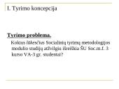 Viešojo administravimo III kurso studentų lūkesčiai Socialinių tyrimų metodologijos studijoms 4 puslapis