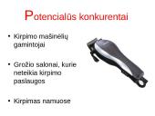 Vilniaus miesto kirpyklų ir kitų grožio salonų paslaugų rinka: jos patrauklumo ir galimų pavojų analizė 17 puslapis