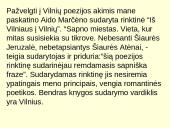 Vilnius šiuolaikinėje poezijoje 3 puslapis