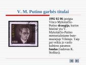 Vinco Mykolaičio-Putino biografija, nuopelnai bei kūryba 11 puslapis