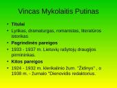 Vincas Mykolaitis-Putinas (1893 - 1967) 4 puslapis
