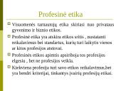 Visuomenės tarnautojų profesinė etika 2 puslapis