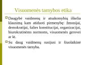 Visuomenės tarnautojų profesinė etika 13 puslapis
