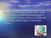 WSDL (Web Servises Description Language) kalba 13 puslapis