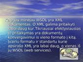 WSDL (Web Servises Description Language) kalba 7 puslapis