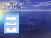 WSDL (Web Servises Description Language) kalba 8 puslapis