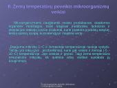 Žemų temperatūrų poveikis audiniams bei mikroorganizmų veiklai 12 puslapis
