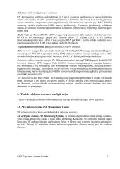 Mobiliojo tinklo konfigūracijos valdymas 7 puslapis