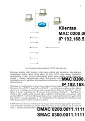 IP maršrutizacijos pagrindai 2 puslapis