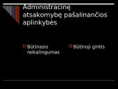 Administracinės atsakomybės samprata 7 puslapis