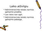 Administracinės teisės normų galiojimas. Administraciniai teisiniai santykiai 2 puslapis