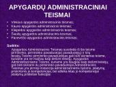 Administracinių teismų sistema 7 puslapis