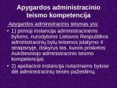Administracinių teismų sistema 8 puslapis