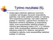 Ankstyvojo ir ikimokyklinio amžiaus vaikų psichomotorinės raidos rizikos veiksniai 13 puslapis
