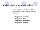 Antivirusinės programos 10 puslapis