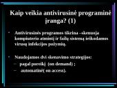 Antivirusinės programos. Bendrosios informacijos apsaugos priemonės 12 puslapis