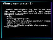 Antivirusinės programos. Bendrosios informacijos apsaugos priemonės 5 puslapis