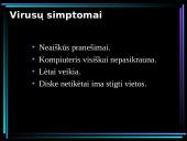 Antivirusinės programos. Bendrosios informacijos apsaugos priemonės 6 puslapis