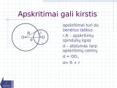 Apskritimas ir skritulys, jų charakteristikos 20 puslapis