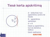 Apskritimas ir skritulys, jų charakteristikos 7 puslapis