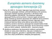 Asmens duomenų apsauga ir ją reglamentuojantys įstatymai 14 puslapis