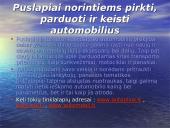 Automobilizmas internete 3 puslapis