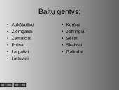 Baltų gentys Lietuvoje 3 puslapis