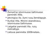 Baltų gentys. Lietuvių tautos susidarymas 13 puslapis