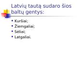 Baltų gentys. Lietuvių tautos susidarymas 15 puslapis